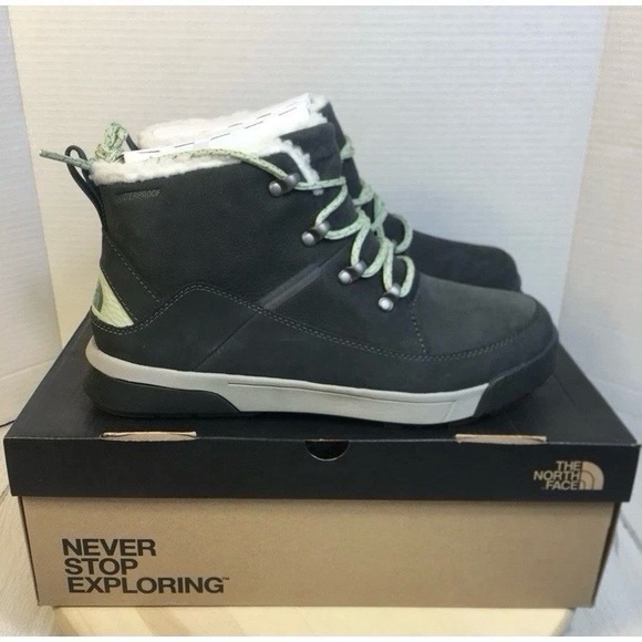The North Face Sierra Winter Boots Womens Multi Mid Calf Waterproof Lace Up 6 - Picture 1 of 9